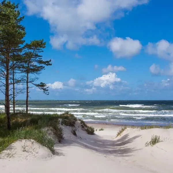 Балтийское море и пляж