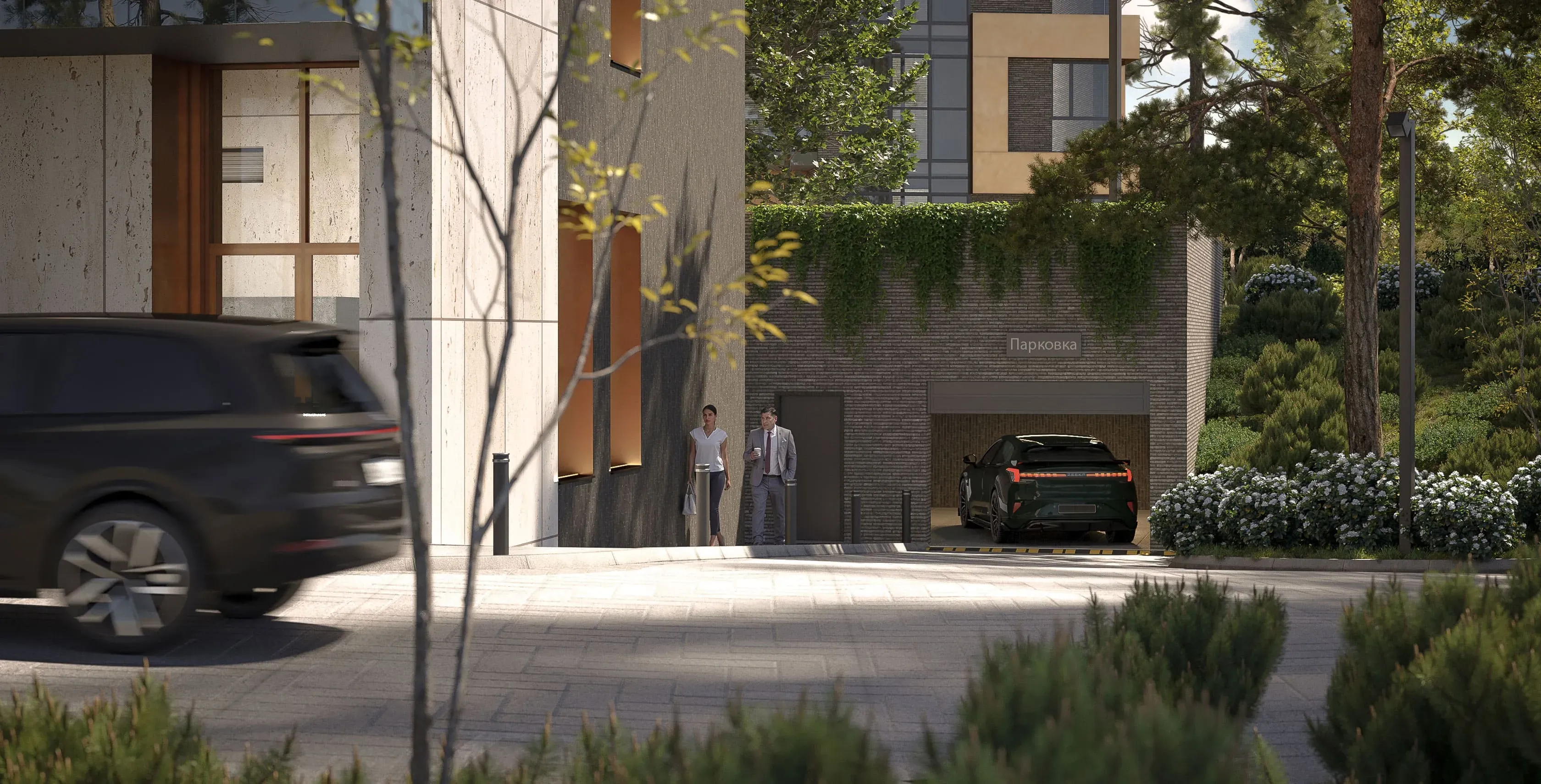 Подземный паркинг